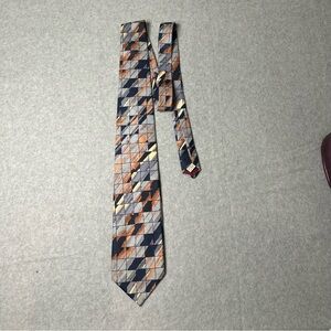 Courchevel Elegant Multicolor Geometric Men's Tie